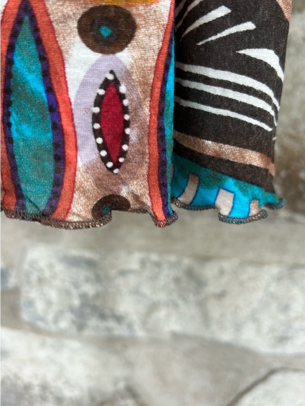 Multicolor Patterned Top - Picture 4 of 7